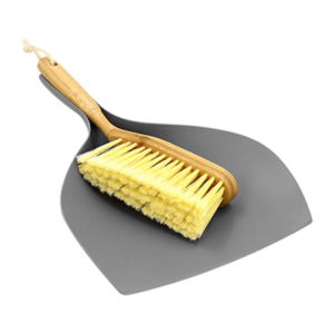 Legend Bamboo Brush and Dustpan Cleaning Set