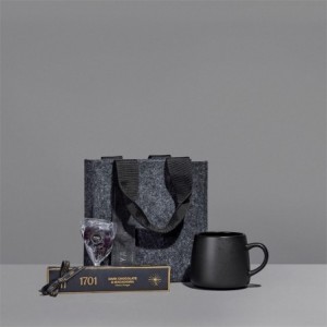 Yatta Chill Vibes Gift Hamper with Dark Grey RPET Felt Bag