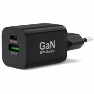 Port 45W Type-C GaN AC Power Adapter