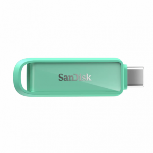 SanDisk 256GB USB-C Phone Drive - Seafoam Green