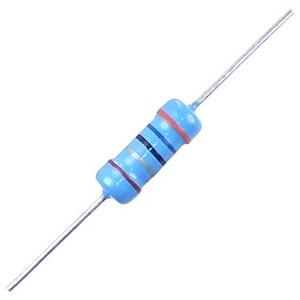 Resistor 1W Metal Film Axial Leaded 1% 1M Ohm MF100-1M-F