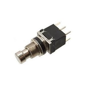 PS12A1B1(G) DPDT Latching Guitar Pedal Foot Switch (125V 6A)