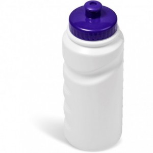 Annex 500ml Squeezable Plastic Water Bottle - Purple