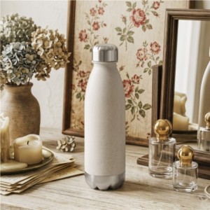 Okiyo Kimi Wheat Straw Water Bottle - 680ml