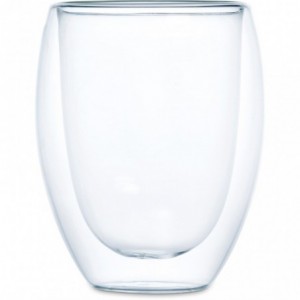 Serendipio Lorenzo 350ml Double-Wall Borosilicate Glass Cup