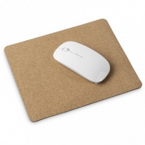 Okiyo Wumu Eco-Friendly Cork &amp; Rubber Mouse Pad - 22 x 18