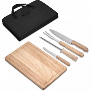 Serendipio Brenton 5-Piece Braai &amp; Carving Set