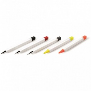 Altitude Trendy Writing Set - ABS Case with Pen- Pencil &amp; Highlighters