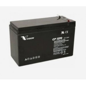 7AH 12V AGM Battery (112-00358-01 CP 1270M)(same as 26-000072-00G) 6 Month Warranty