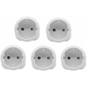 Noble 2PIN Schuko Adaptor 5 PACK