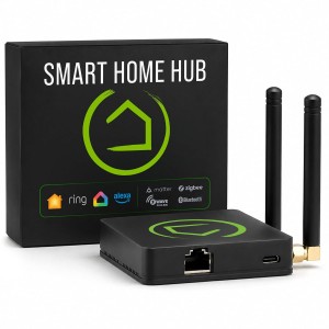 Hubitat Elevation C-8 Pro Smart Home Hub | Z-Wave 800 LR- Zigbee 3.0- Matter 1.5- Wi-Fi