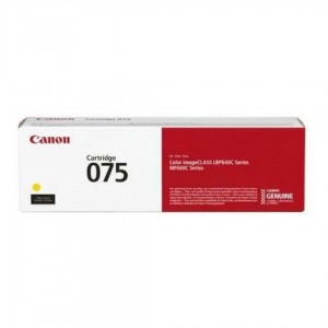 Canon 075 Yellow Toner Cartridge