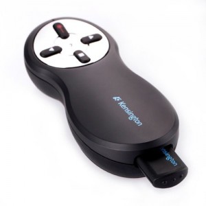 Kensington Wireless 2.4 GHz USB Presenter and Red Laser Pointer - Compatible with PowerPoint and KeyNote