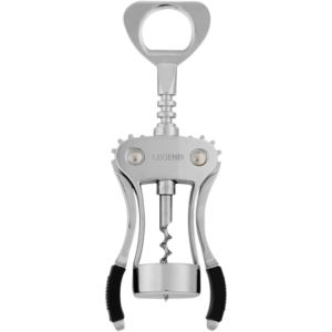 Legend Premium Chrome Finish Winged Corkscrew