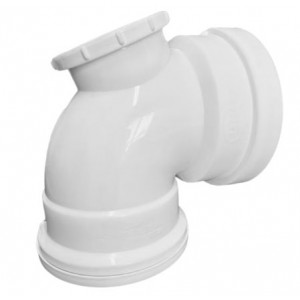 Polyprop Pan Connector Bend Sv I.e 110MM Satas