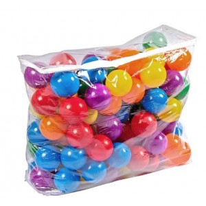 Buzz Kids Plastic Play Balls Large 100PC