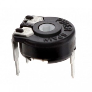Preset Potentiometer 10MM T-ADJ Hex Black Round 22K RP10-30-S-B22K