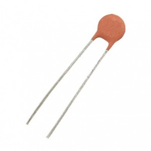 Ceramic Capacitor 8mm Disk 27pF 50V P5mm