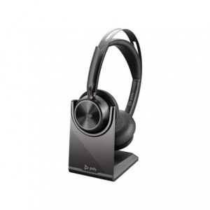 HP Poly Voyager Focus 2 Teams USB-C Headset with Charging Stand