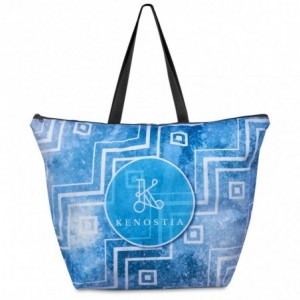 Hoppla Skyline Recycled PET Stitch-Bond Shopper Bag with Zip (50x20x35cm)