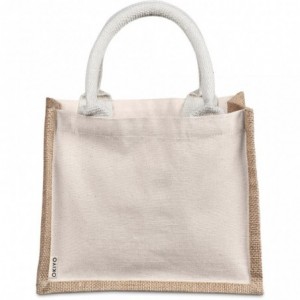 Okiyo Chinsai Mini Jute &amp; Cotton Gift Bag (25 x 13 x 20 cm)