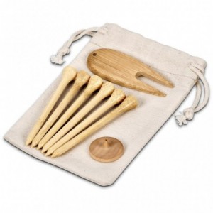 Okiyo Nikko Bamboo Golf Accessories Set (14 x 9cm)