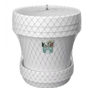 SEBOR SUPER POT &amp; SCR ST 20CM X 3 WHITE WATER