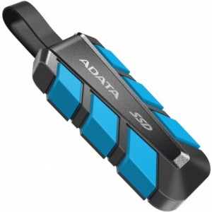 ADATA SC740 500GB Rugged External Solid State Drive - Blue/Black