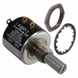 534B-1-102-J-C 10-Turn Wirewound Precision Panel Mount Potentiometer 1K Ohm 2W