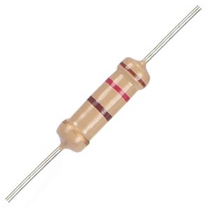 Resistor 2W Round Carbon Film 5% 120K CF200-120K-J-TB