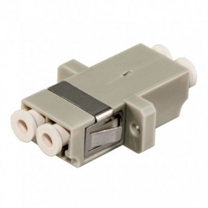 Fibre Duplex LC/PC Multi Mode Mid Coupler Ceramic Sleeve Beige Mclcmd