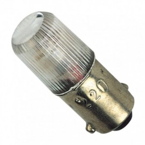 Neon Lamp BA9S 230V 0.5W Bayonet Base