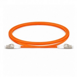 LC/UPC to LC/UPC OM2 Duplex 1M Patch Cord