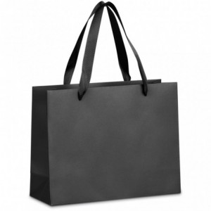 Altitude Ritz Mini Paper Gift Bag Matte Black