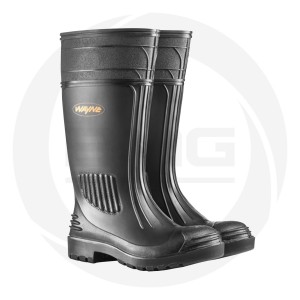 Wayne Gumboots Gripper Black Size 12
