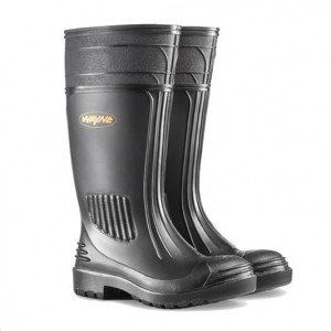 Wayne Gumboots Gripper Black Size 4