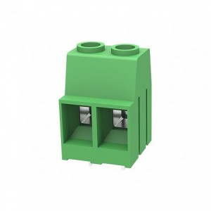 Screw Terminal Block R/C PCB 2W P15.24 STR GR DG136HT-15.24-02P-14-00A(H)