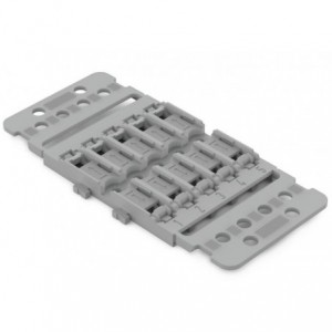 5-Way Wago 221 Inline Mounting Carrier with Strain Relief