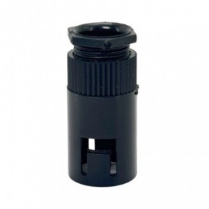 25MM Flexible Conduit Female Adaptor PVC Black