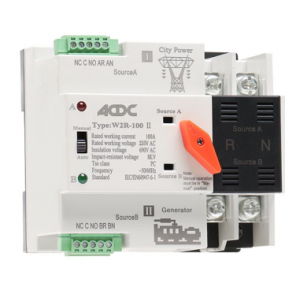 Motorised Changeover Switch ATS 2 Pole 100A 230V