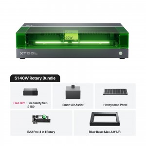 xTool S1 40W Rotary Bundle Class IV