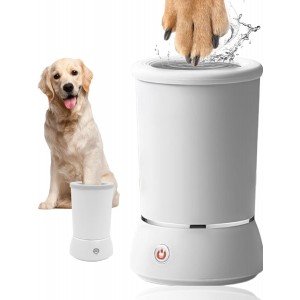 Automatic Electric Paw Cleaner for Small Medium Dogs &amp; Cats