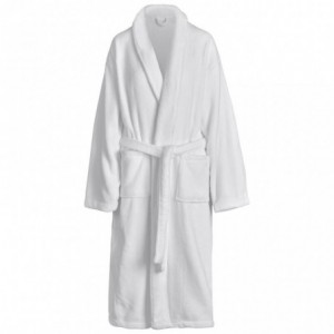 Serendipio Langham Ladies Coral Fleece Bathrobe - Coral M/Large
