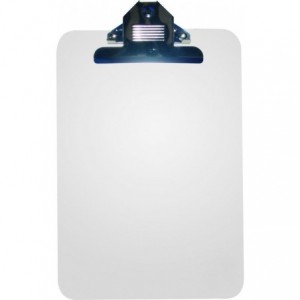 Artwell A4 Transparent Blue Paper Clipboard