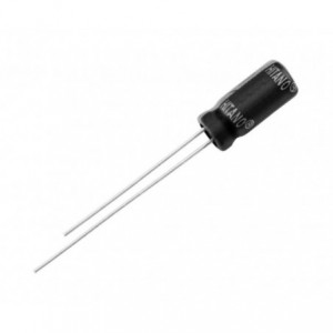Electrolytic Capacitor Radial 10uF 25V HT 4x5 P1.5 E5R100M25B