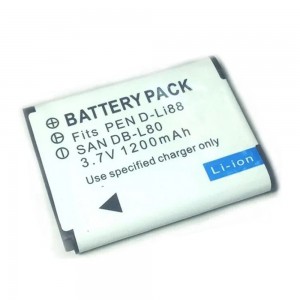 Pentax Optio DLi88 / D-Li88 / D-L188 Compatible Camera Battery