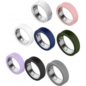Silicon Covers for Oura Ring 5 | Protective Silicone Cases (Pack of 8)