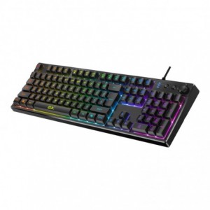 Genius Scorpion K7 Plus RGB Illuminated Gaming Keyboard with Control Knob