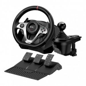 Genius SpeedMaster X1 Racing Wheel with Shifter - Black