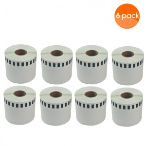 Generic Brother DK22205 Standard Address Labels 62mm × 30.48mm (8 Pack)